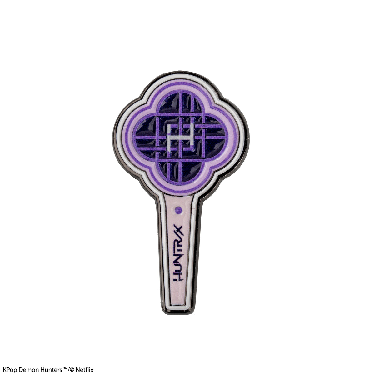 Metal pin Demon Hunters - HUNTR/X Light Stick