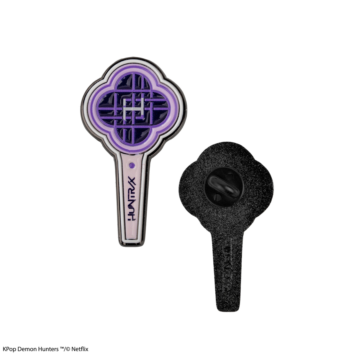 Metal pin Demon Hunters - HUNTR/X Light Stick