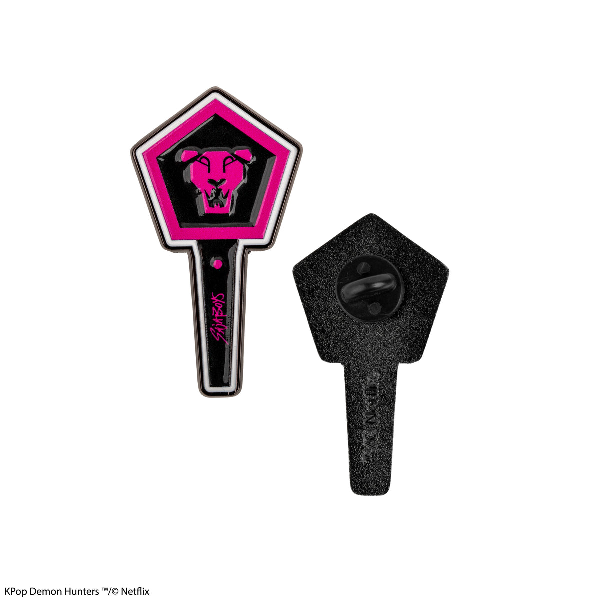 Metal pin Demon Hunters - Saja Boys Light Stick