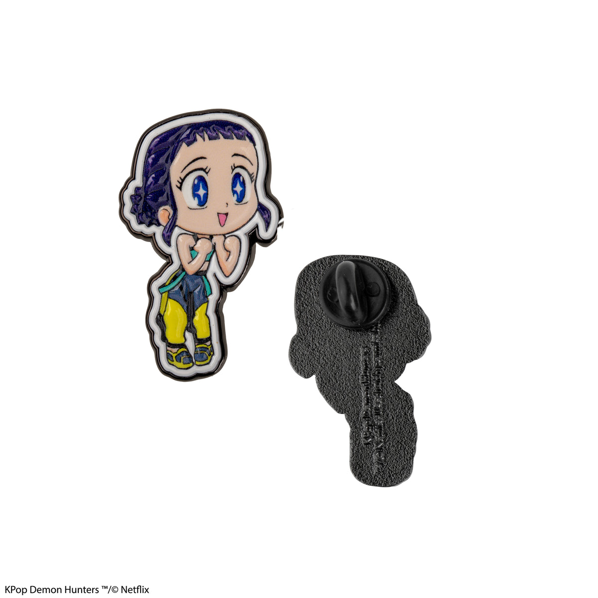 Metal pin Demon Hunters - Zoey