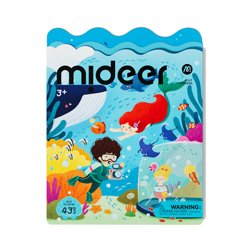 Gel stickers reusable mideer – Incredible Aquarium