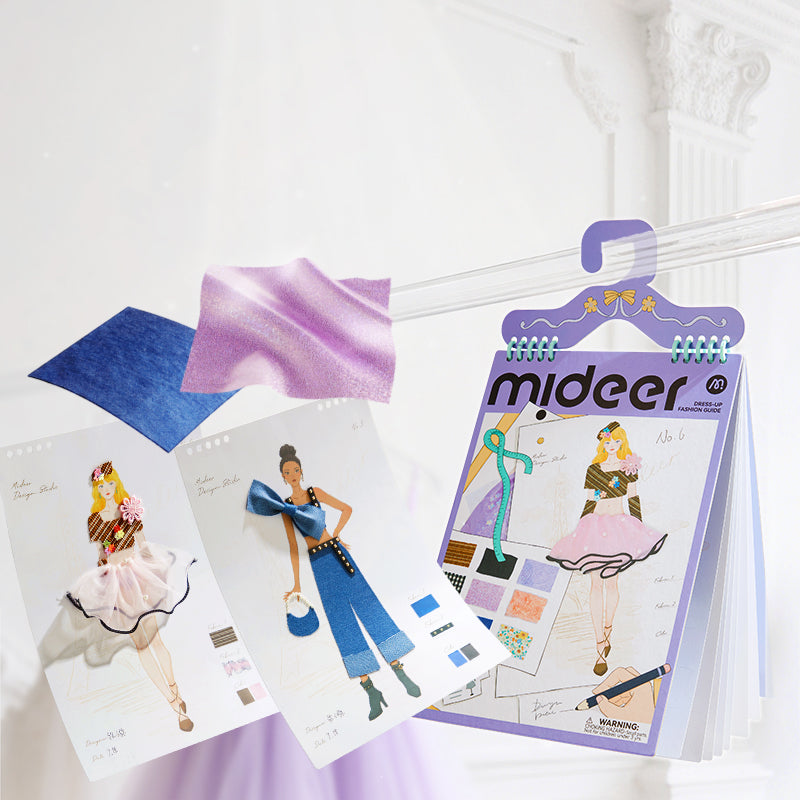 Creative fashion design set mideer
