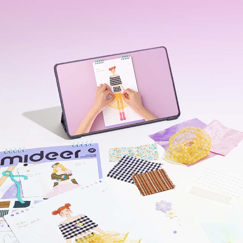 Creative fashion design set mideer
