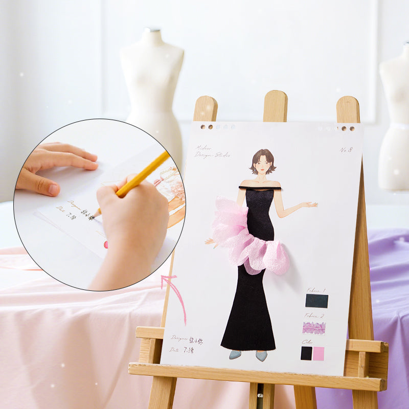 Creative fashion design set mideer