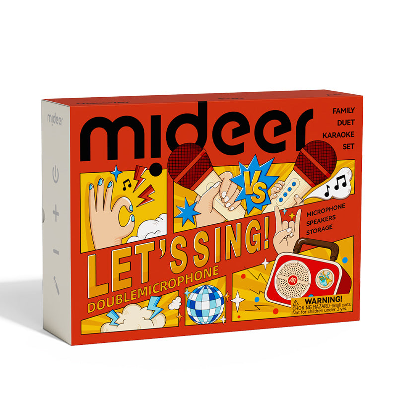 Podwójny zestaw karaoke mideer