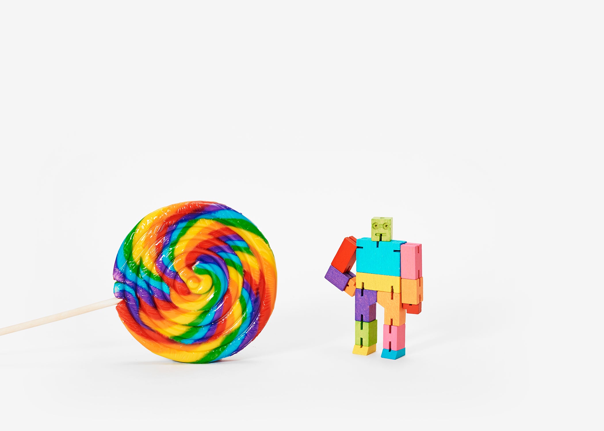 Cubebot micro Areaware – multikolor