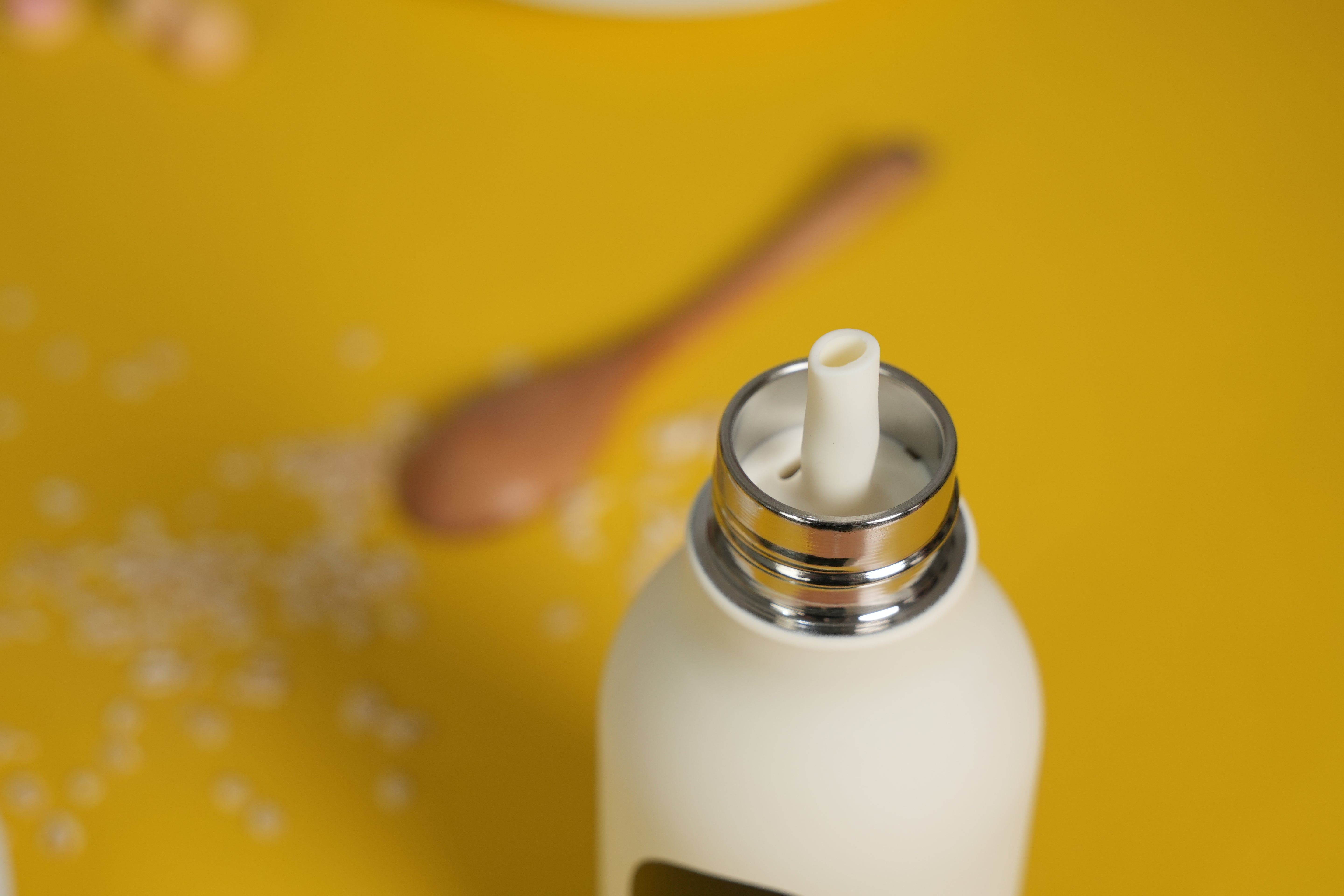 Butelka termiczna ze słomką Bestie Asobu – Krowa 460 ml