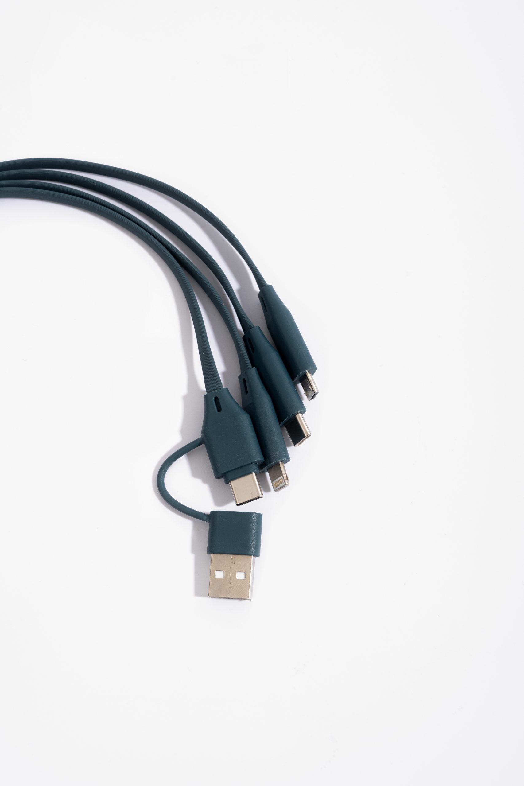 Kabel 5 w 1 Bliźnięta USB z wieloma końcówkami do różnych urządzeń