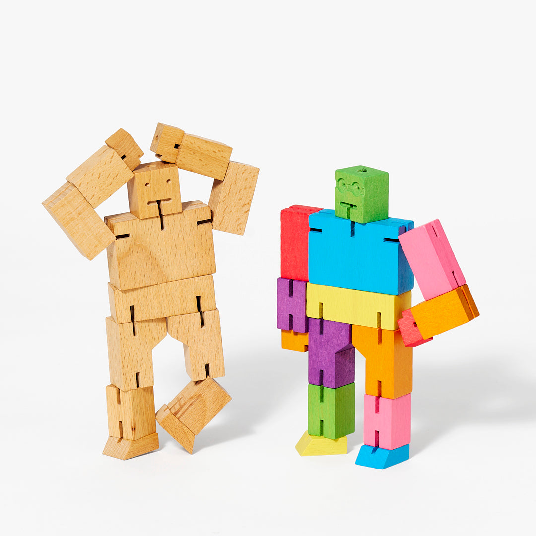 Cubebot średni Areaware – naturalny