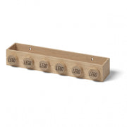 Drewniana półka LEGO od BV JACOB COMPANY z naturalnego drewna na akcesoria i klocki