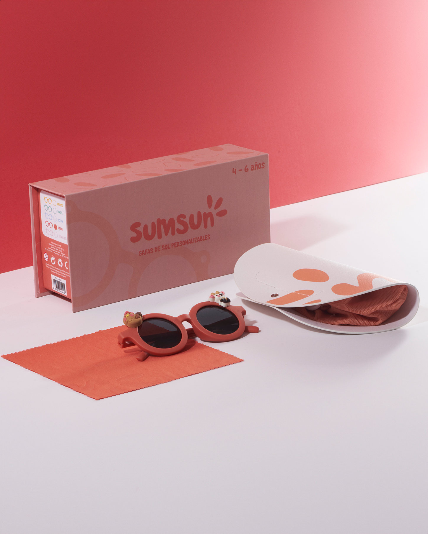 Sonnenbrille für Kinder SumSun – Farm