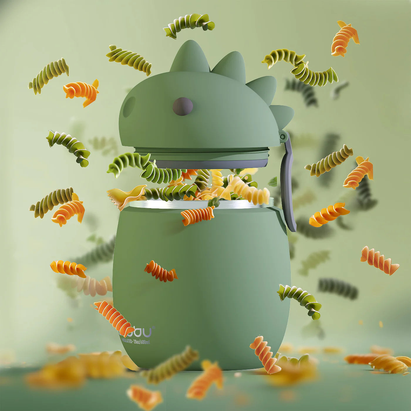 Pojemnik termiczny Bestie Asobu – Dinozaur 600 ml