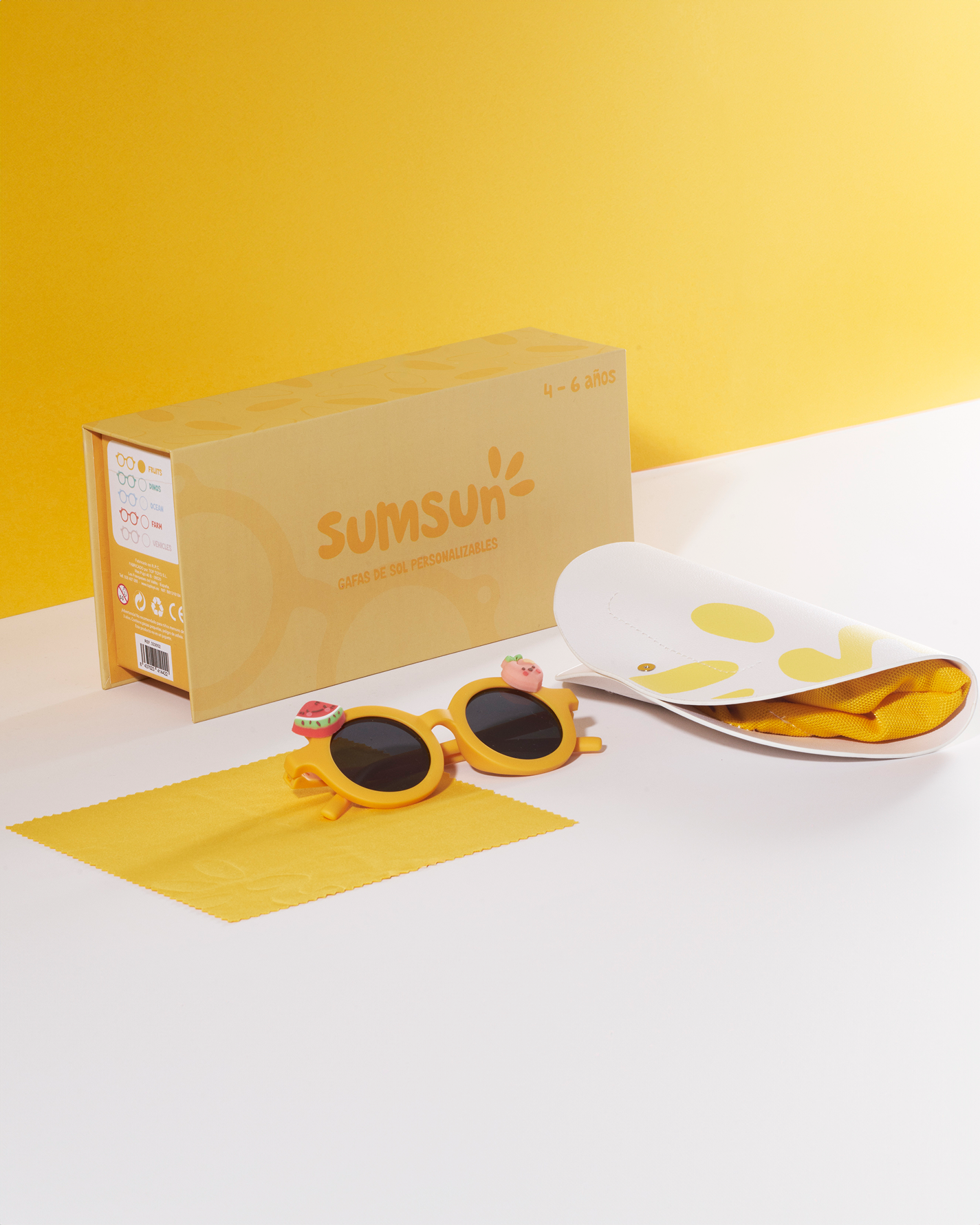 Sonnenbrille für Kinder von SumSun – Früchte