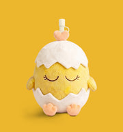 Thermal bottle in a plush case Fuzzie Asobu - Egg
