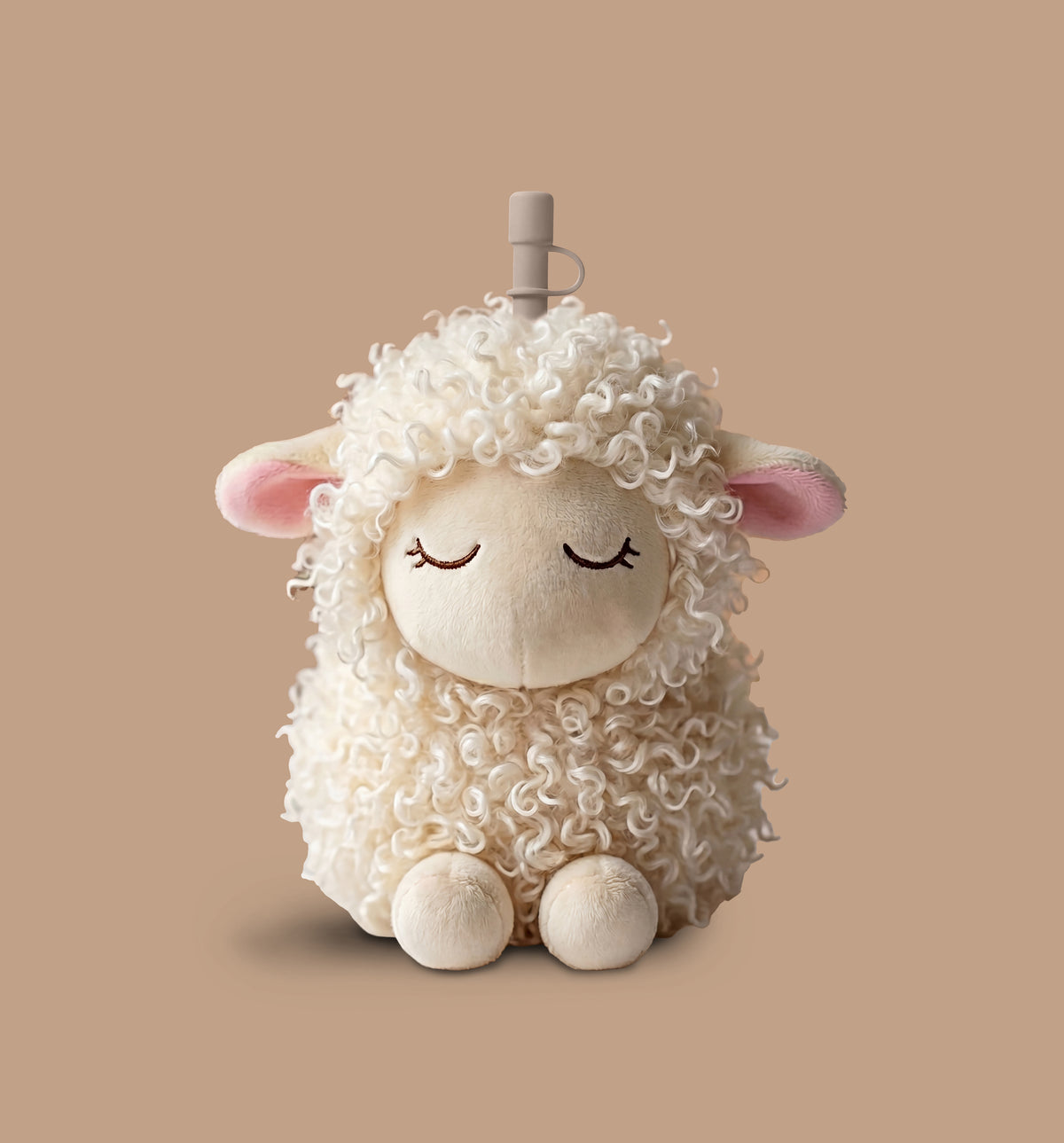 Thermal bottle in a plush case Fuzzies Asobu - Sheep