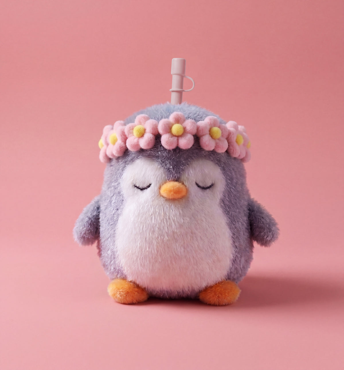 Thermal bottle in a plush case Fuzzies Asobu - Penguin