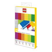 Flamastry LEGO 12 kolorów z kolorowymi markerami do kreatywnego rysowania dla dzieci