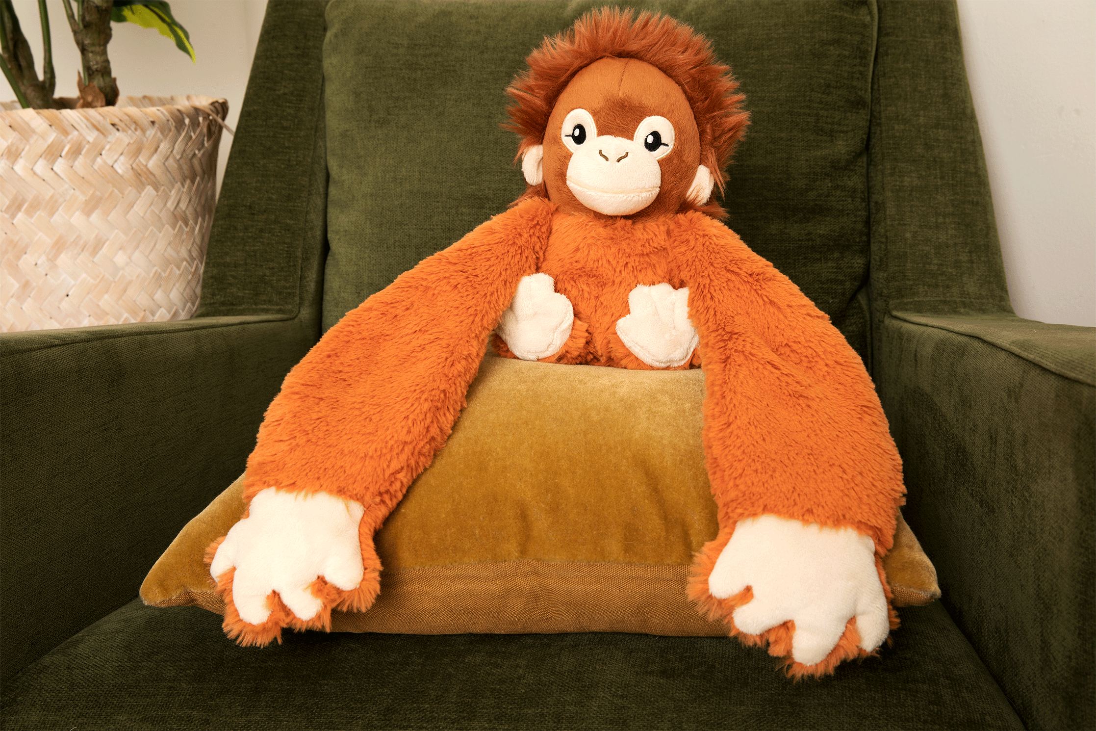 Pluszak obciążeniowy Hugimals – Orangutan Ollie