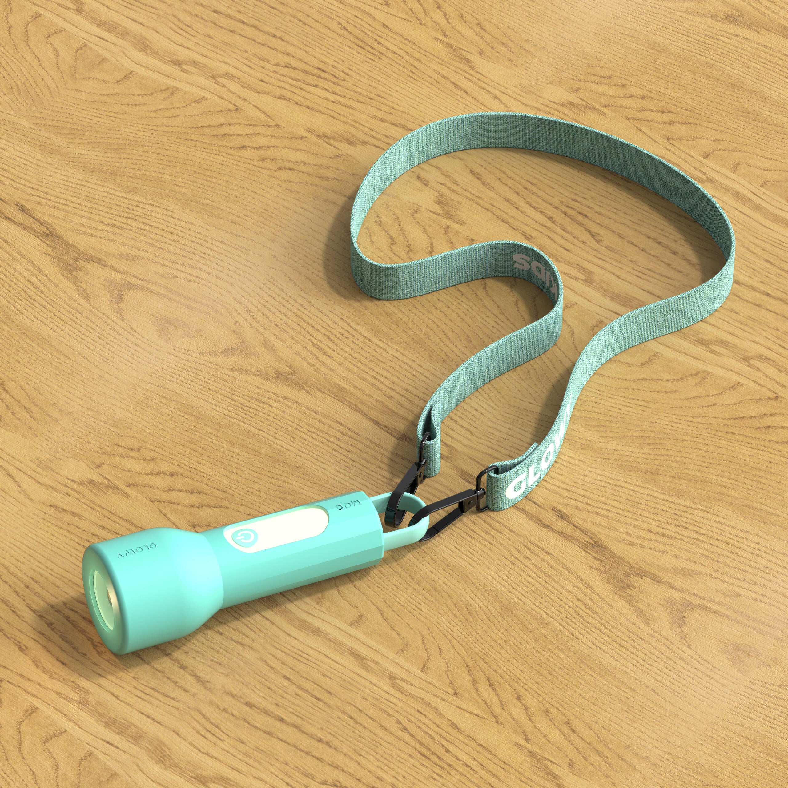 Latarka dziecięca Glowy MOB – niebieska