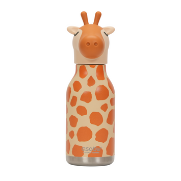 Thermal bottle with straw Bestie Asobu – Giraffe 460 ml