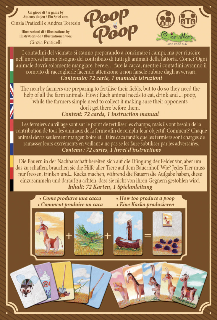 Gra karciana Poop Poop – Kupka