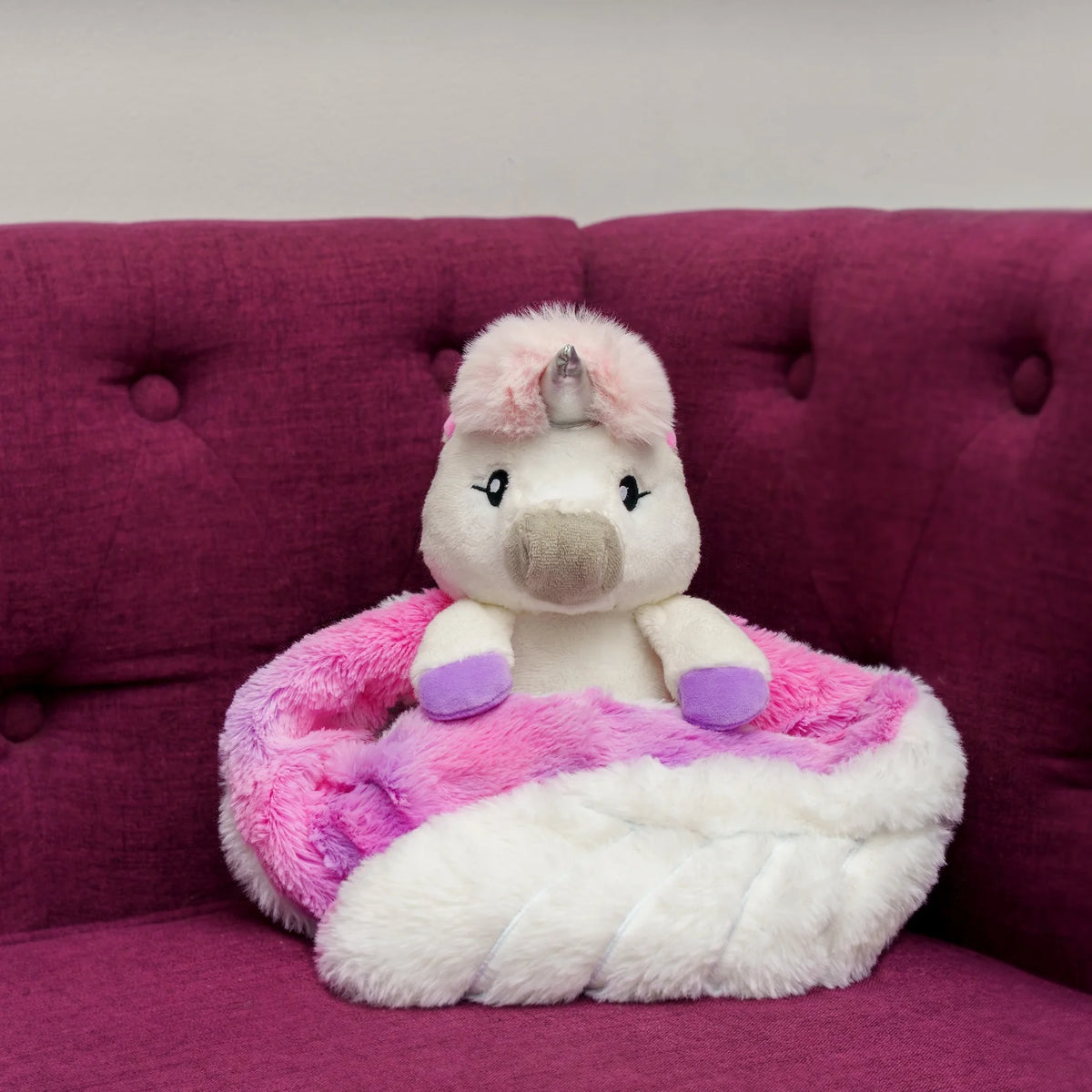 Weighted plush toy Hugimals - Echo the Unicorn