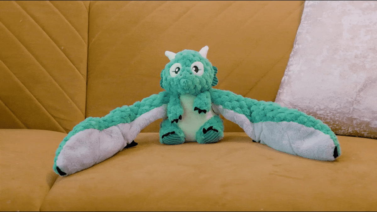 Weighted plush toy Hugimals - Dragon Zephyr