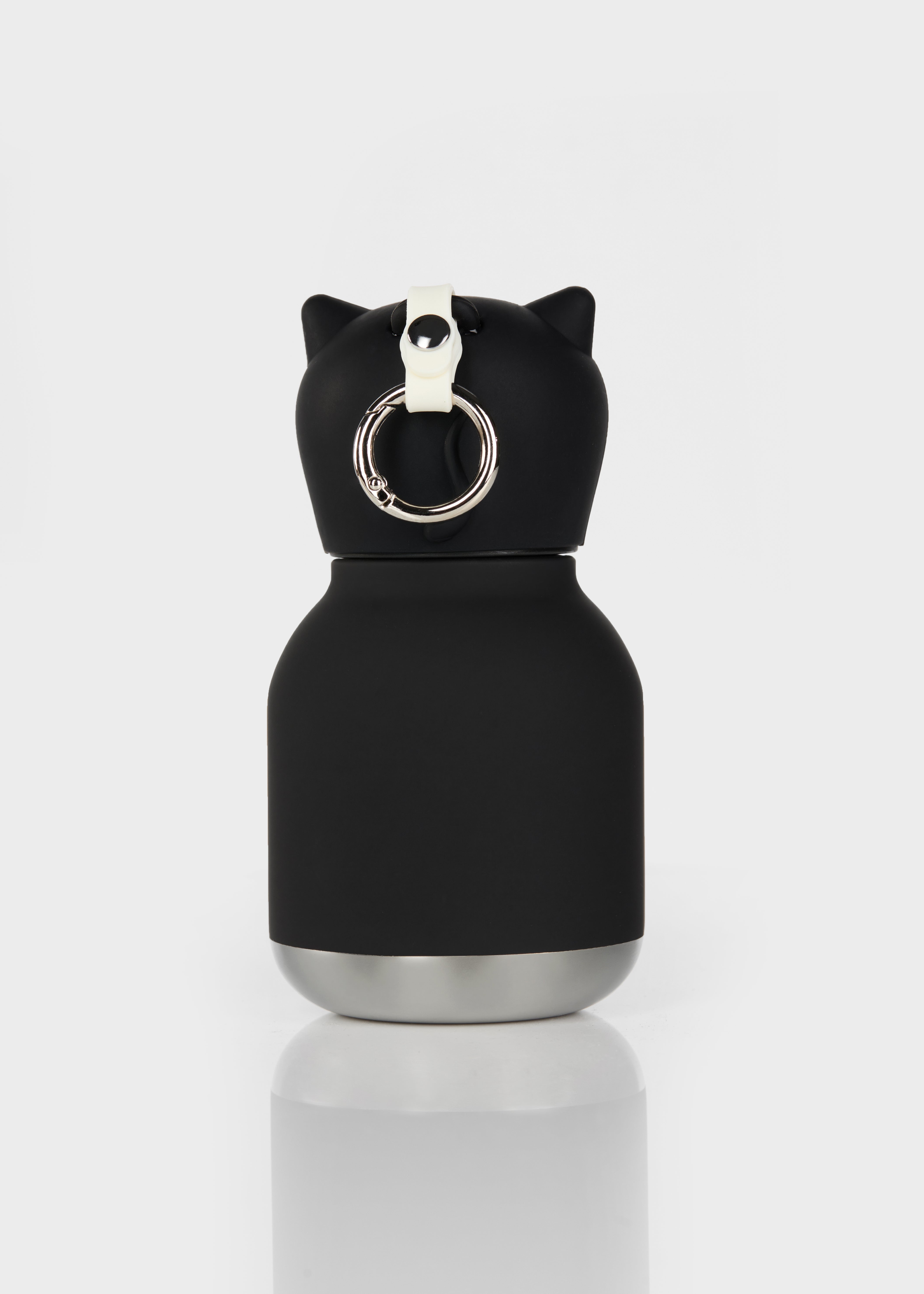 Butelka termiczna Mini Bestie Asobu – Czarny Kot 200 ml