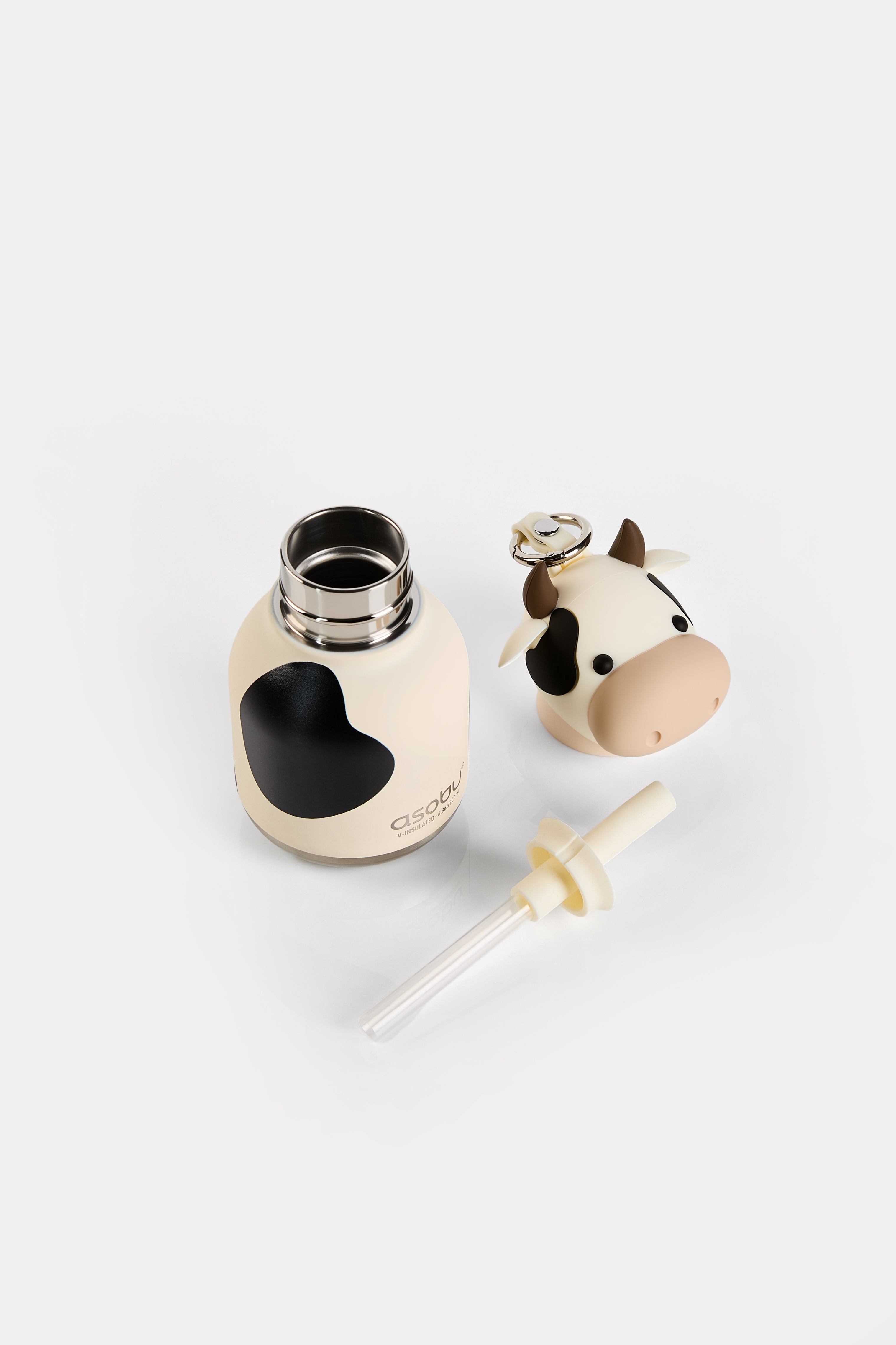 Garrafa térmica Mini Bestie Asobu – Vaca 200 ml