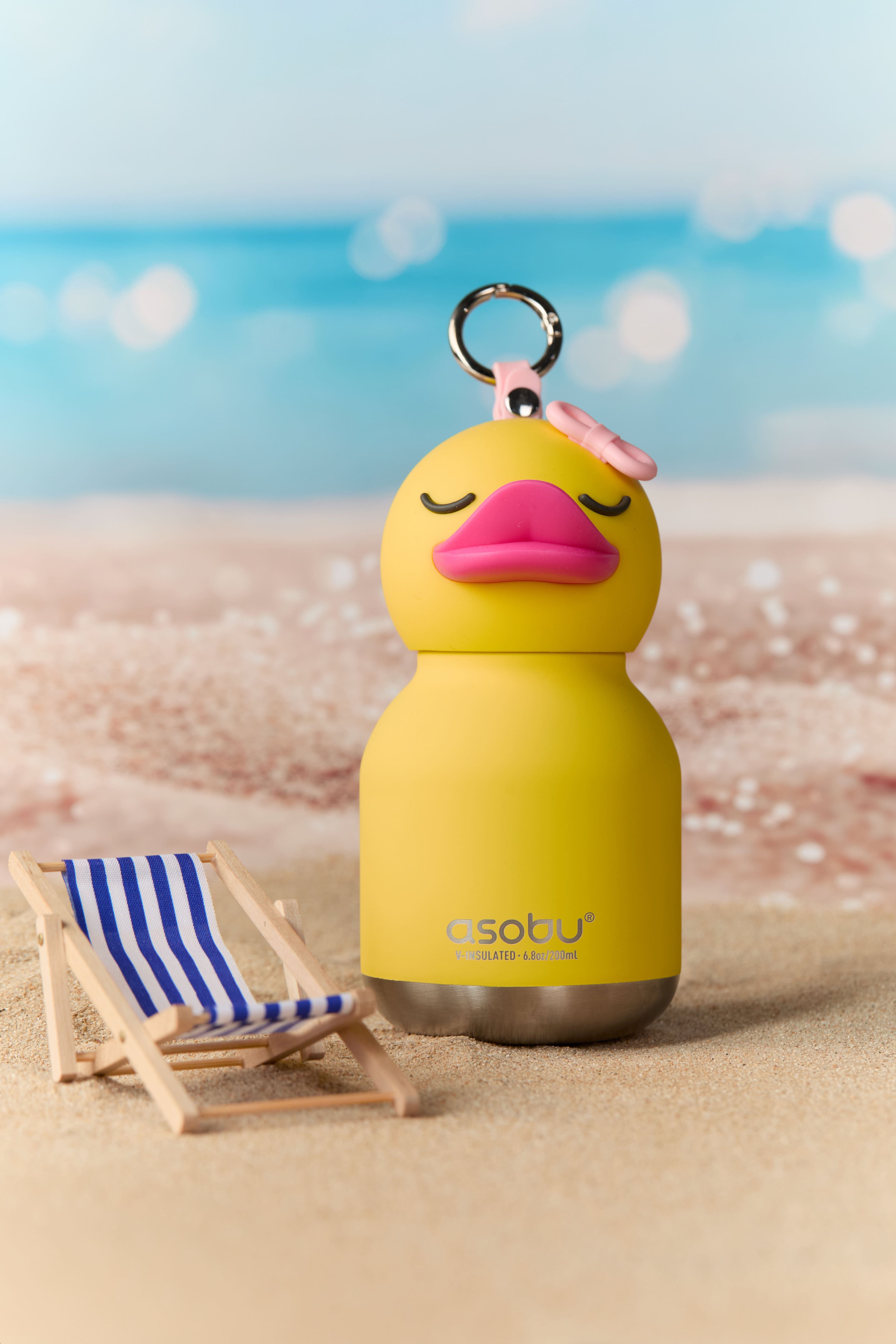 Butelka termiczna Mini Bestie Asobu – Kaczuszka 200 ml