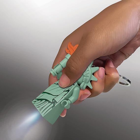 Brelok z latarką LEGO® – Statua Wolności