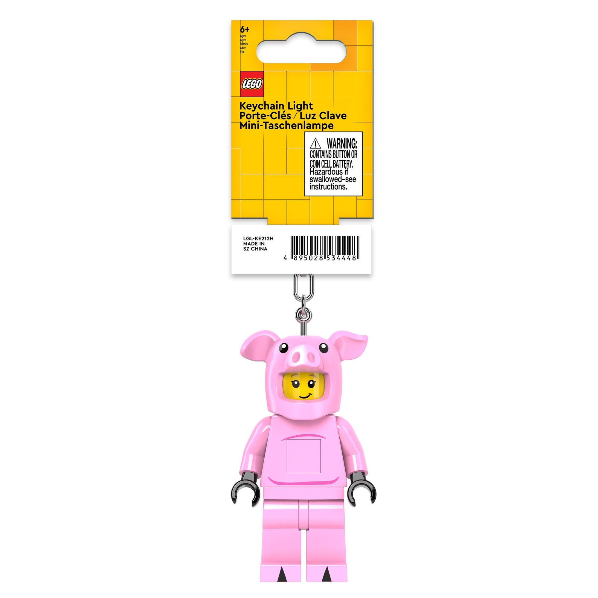 Brelok z latarką LEGO® Minifigures™ – Świnka