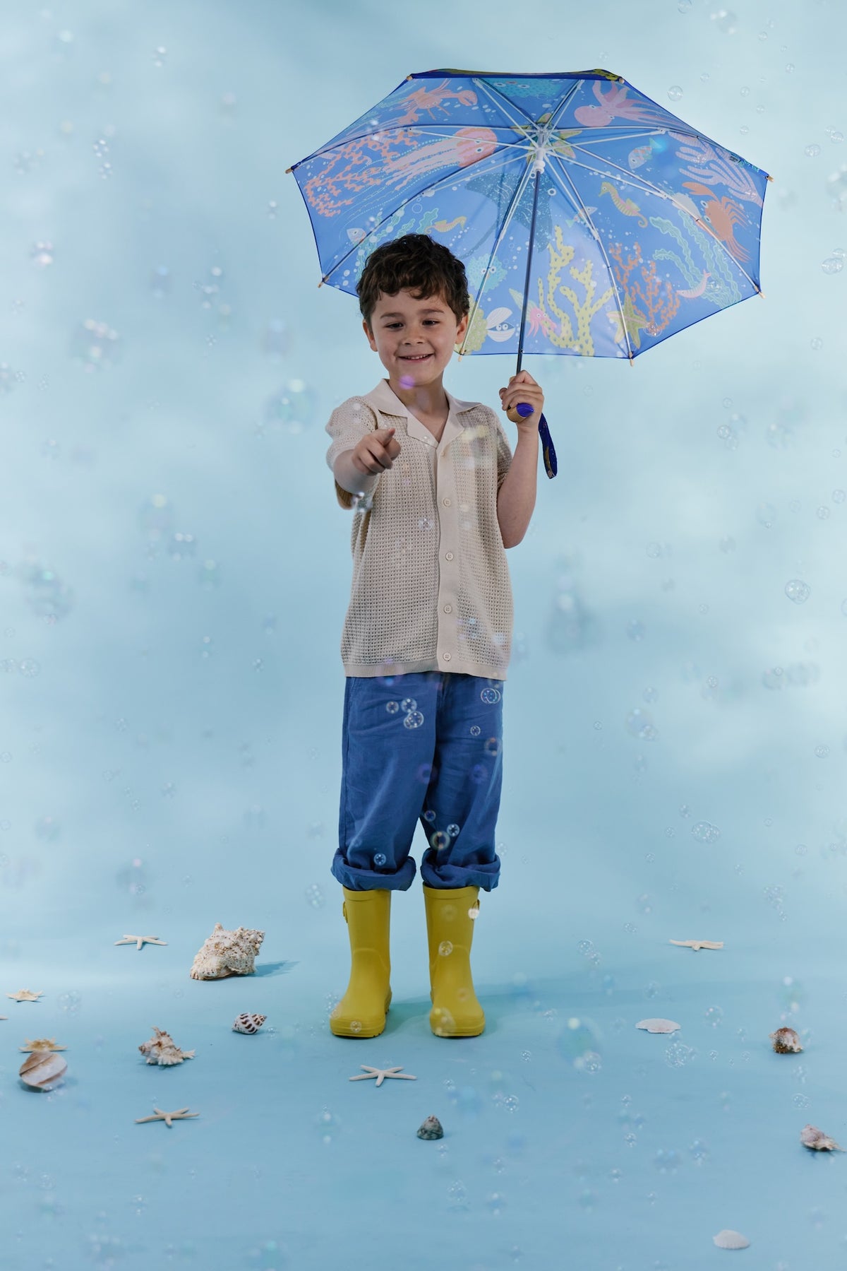 Children's duck umbrella Duckling – Under The Sea