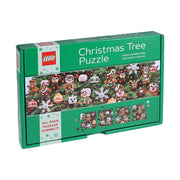 Puzzle LEGO® Choinka (4 układanki po 100 el.)