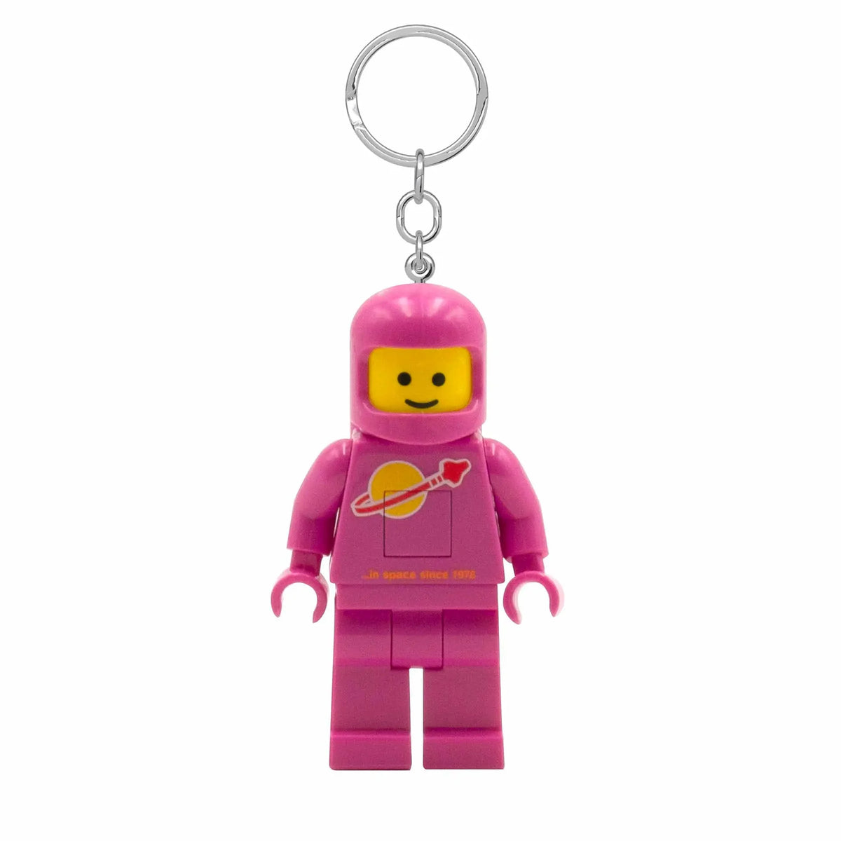 LEGO® Keychain with flashlight – Blue astronaut