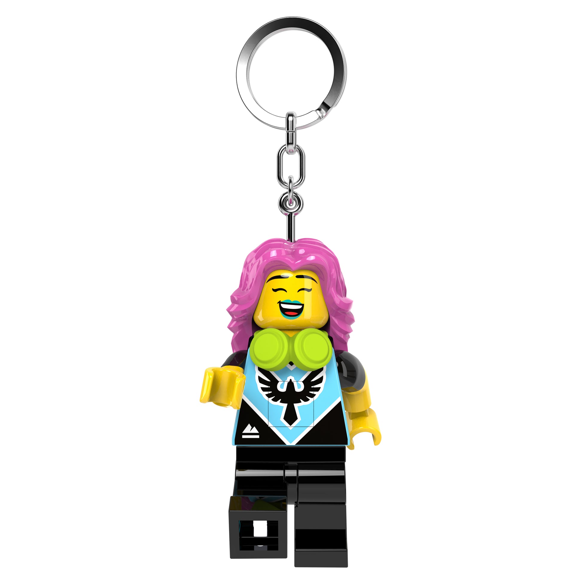 Brelok z latarką LEGO® Minifigures™ – Gamerka