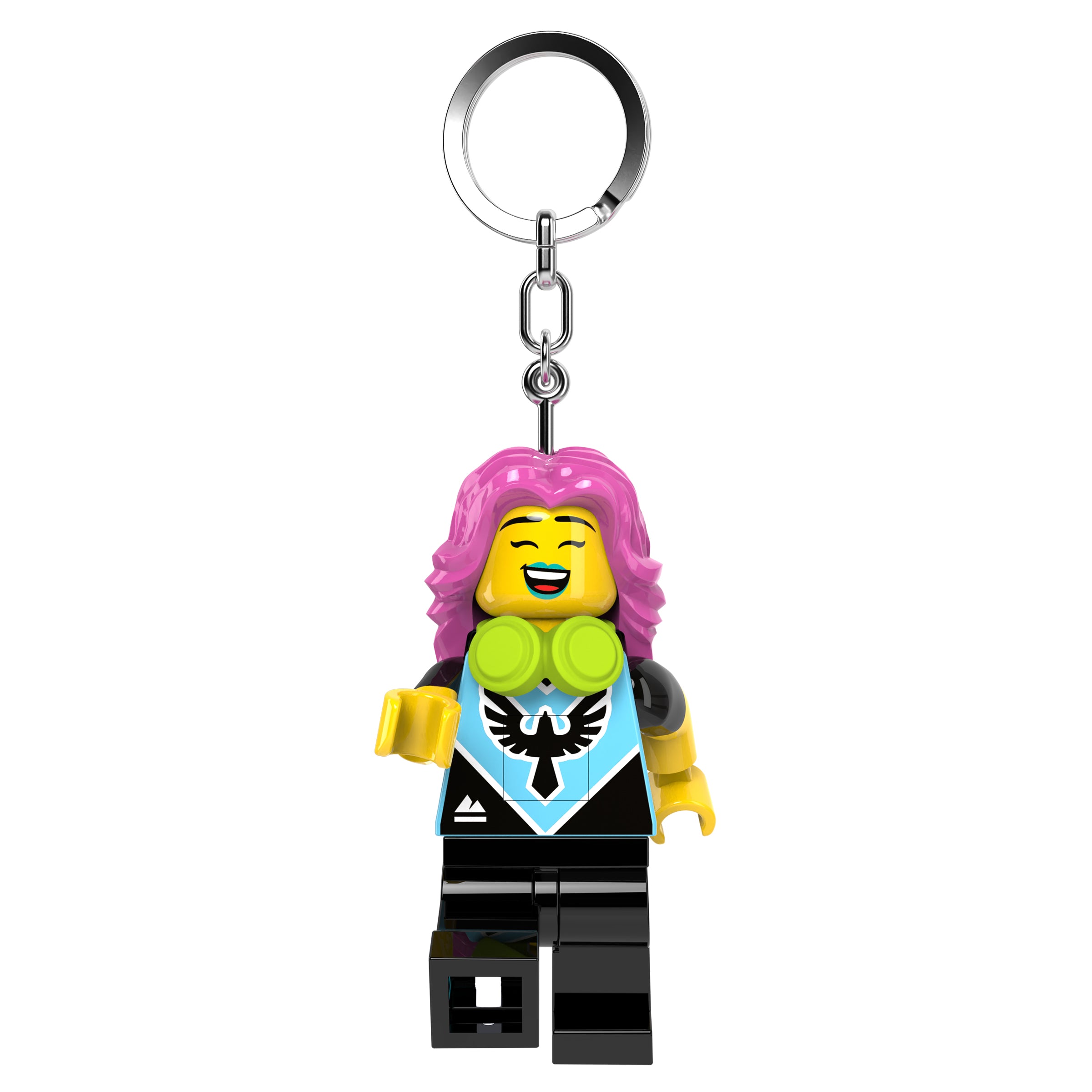 Brelok z latarką LEGO® Minifigures™ – Gamerka