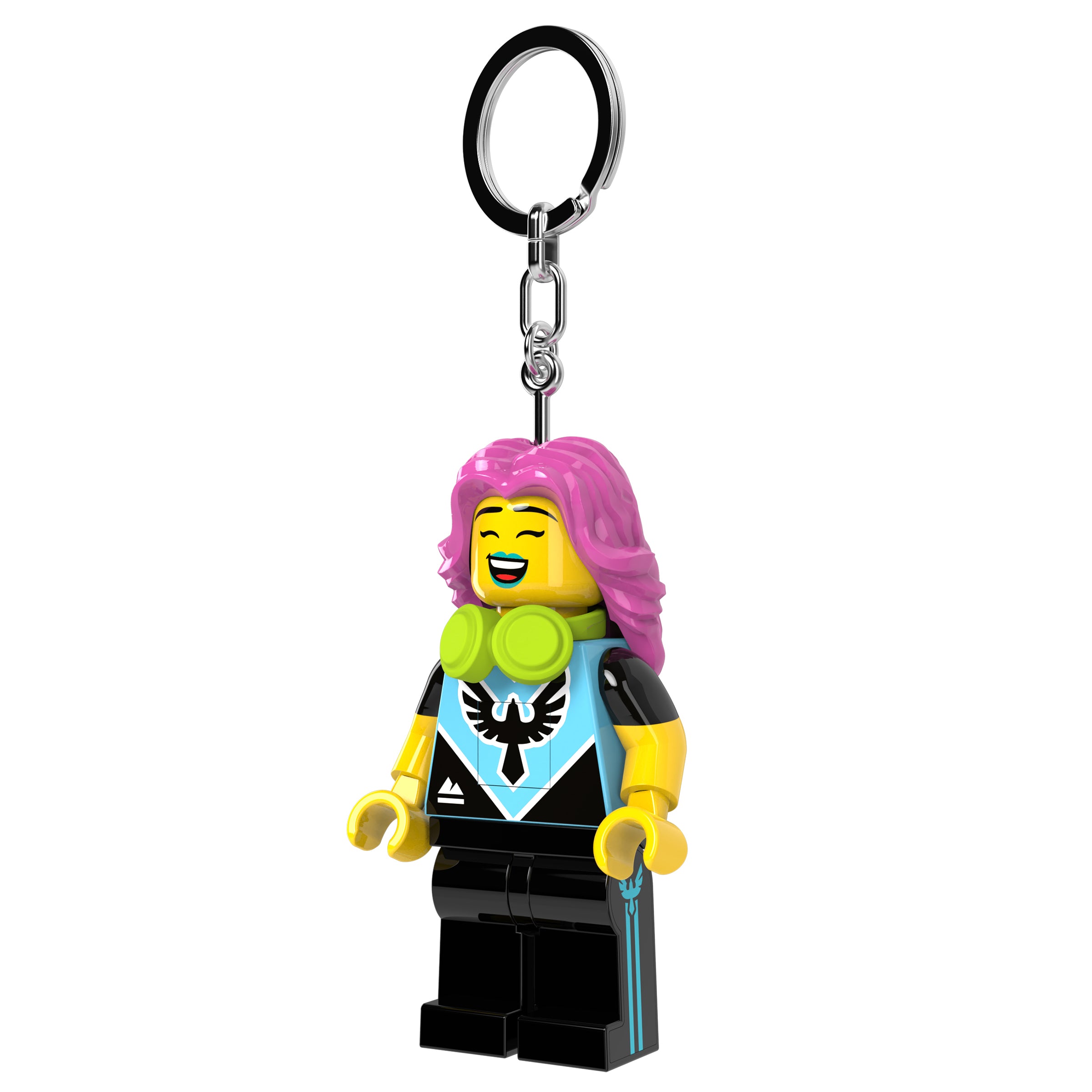 Brelok z latarką LEGO® Minifigures™ – Gamerka