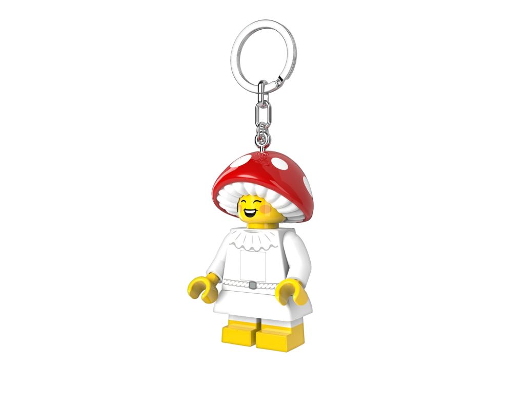 LEGO® Keychain with flashlight Mushroom