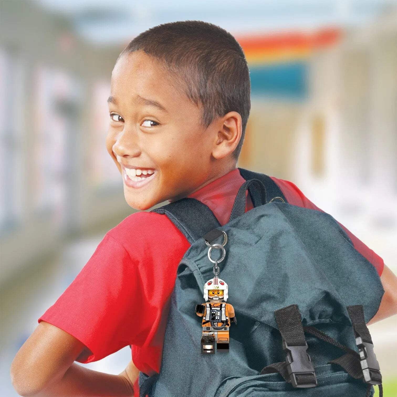 Brelok z latarką LEGO® – Luke Skywalker™ Pilot