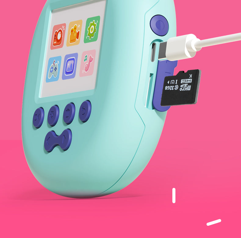 Aparat dziecięcy mideer Say Cheese! – niebieski