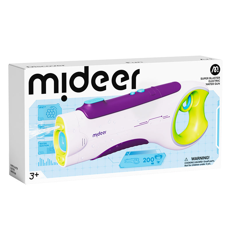 Elektryczny pistolet wodny mideer – Purple & Green