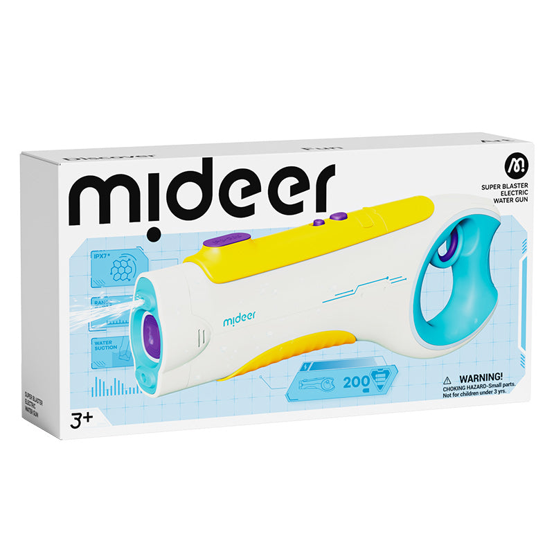 Elektryczny pistolet wodny mideer – Yellow & Blue
