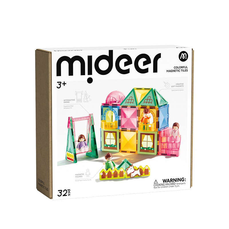 Mideer magnetic blocks - Family (32 pcs)