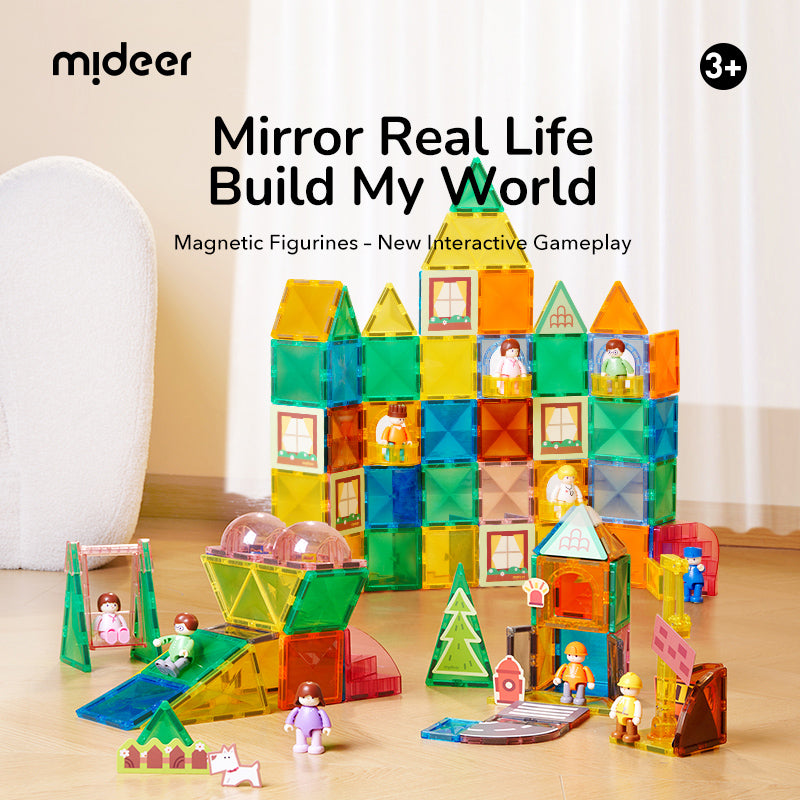 Mideer magnetic blocks - City Hero Squad (33 pcs)