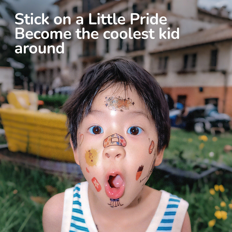 Tatuaże mideer Cosmic Adventure – zestaw maxi