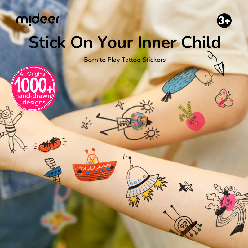 Tatuaże mideer Holiday Dreams – zestaw maxi