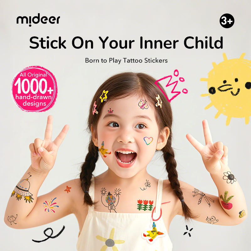 Tatuaże mideer Holiday Dreams – zestaw maxi