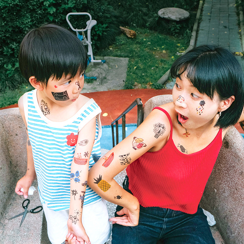 Tatuaże mideer Cosmic Adventure – zestaw mini