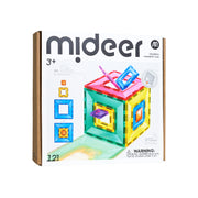 Magnetic blocks mideer - colorful squares (12 pcs)